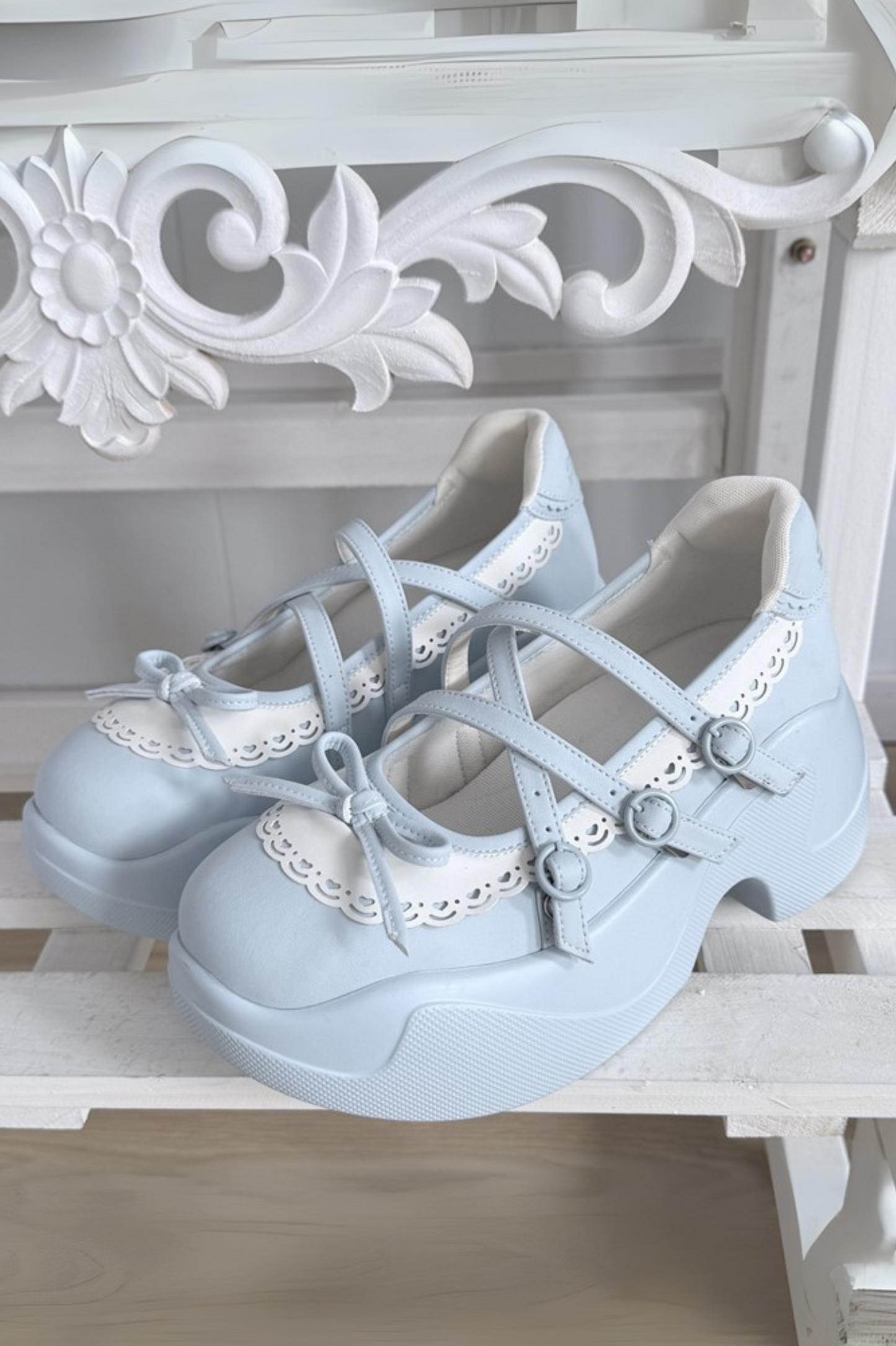 Sweet Slim Ribbon Shoes