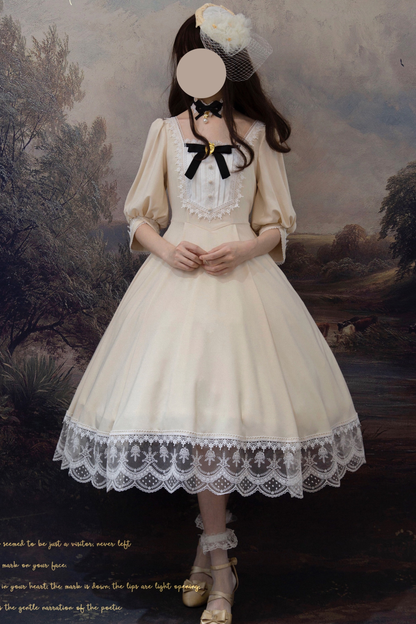 Retro Lace Classic Lolita Dress