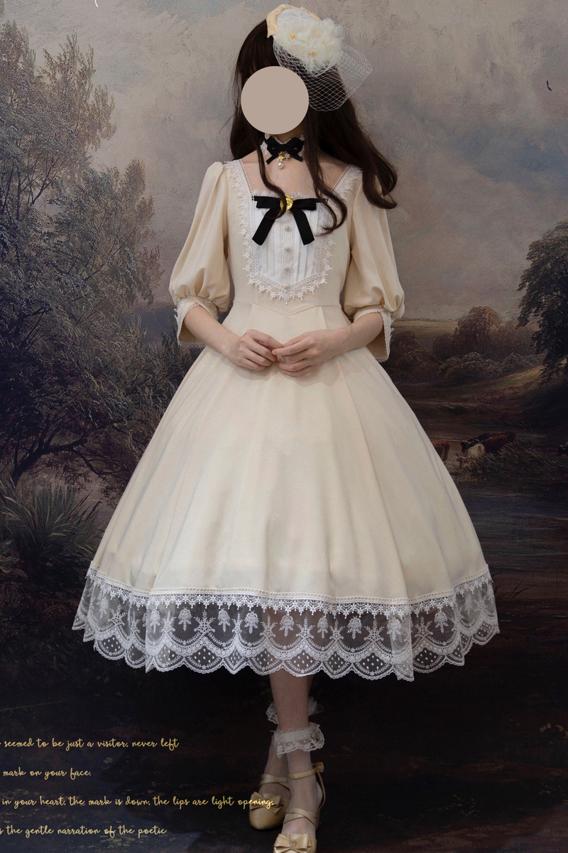 Retro Lace Classic Lolita Dress