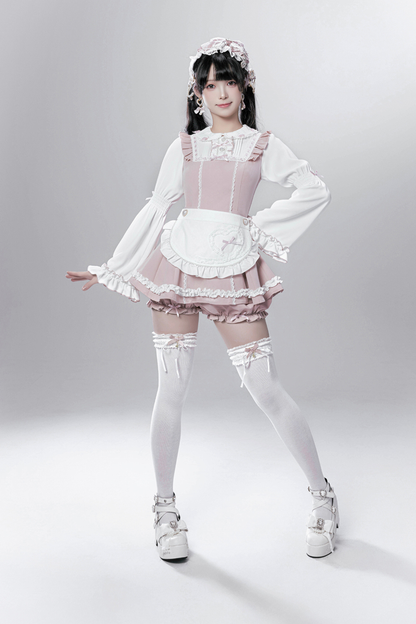 Sweet Maid Top + Shorts + Apron