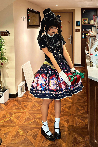 Circus Suspender Lolita Dress + Skirt