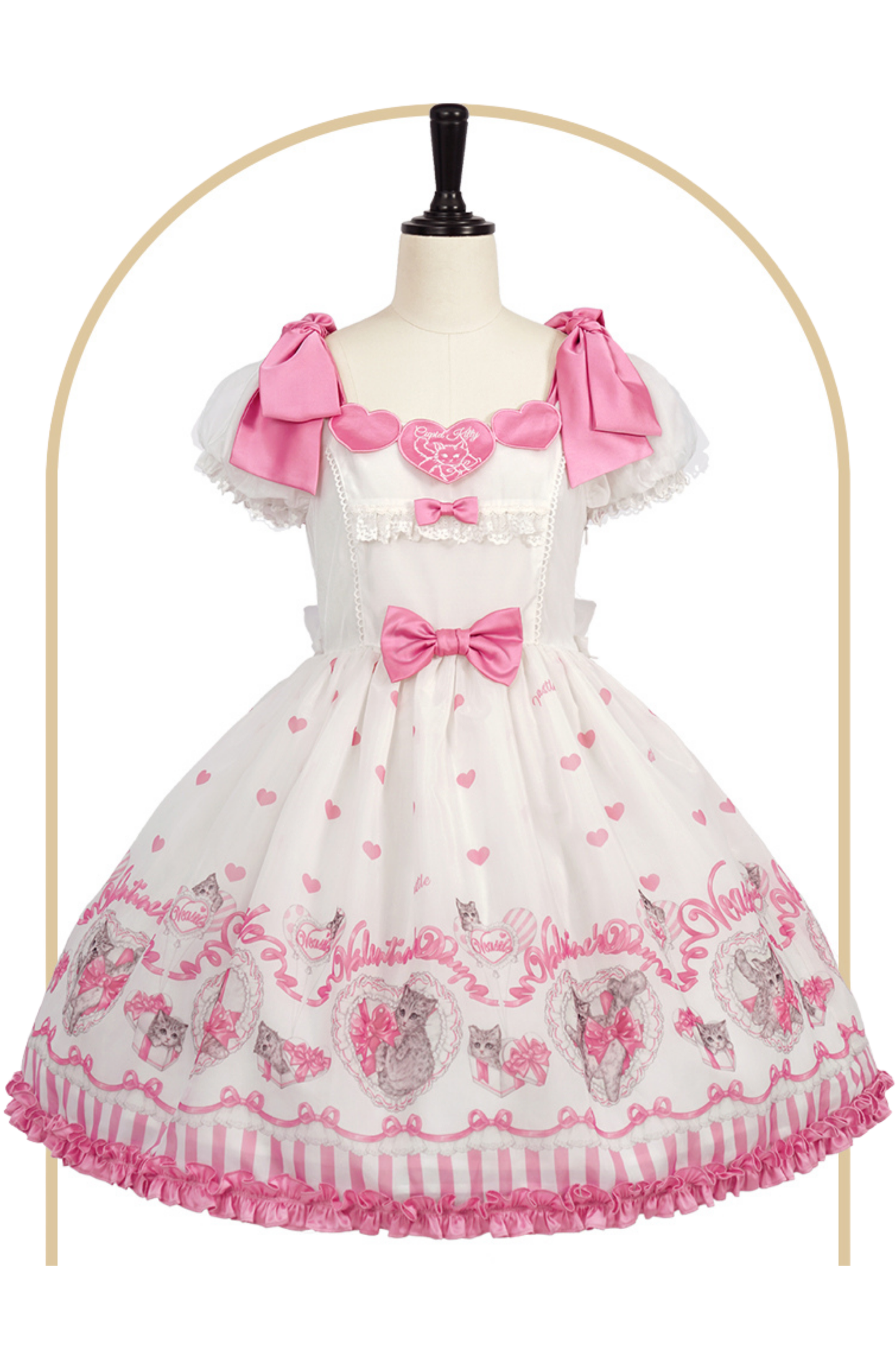 Sweet Girly Cat Jsk + Dress