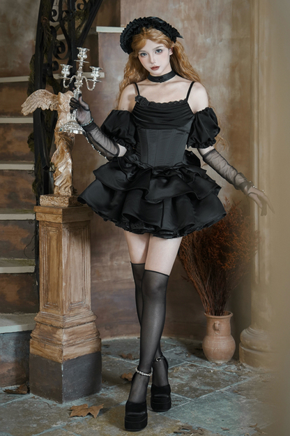 [pre-order] Classical Doll Lolita Jumper Skirt Set