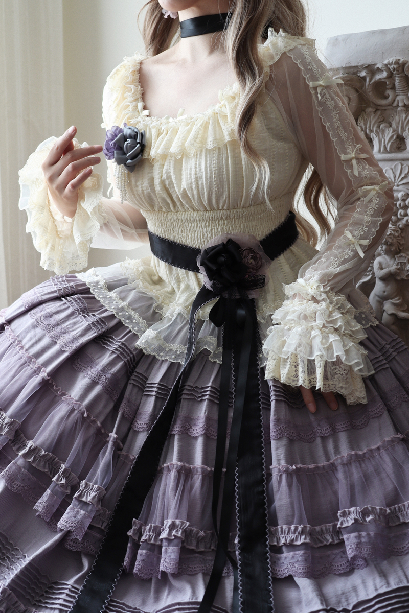 Retro Chiffon Sweet Lolita