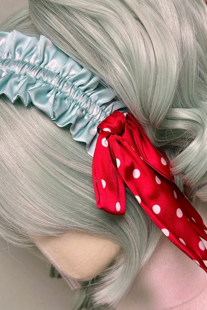 [pre-order Deadline: September 27] Twin Tiered Lolita Series Hair Accessories + Ribbon