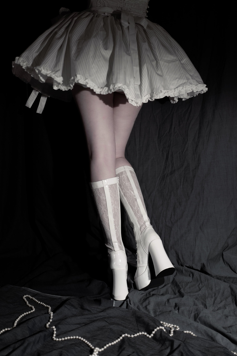Demon Hunter Night Lace-up Boots