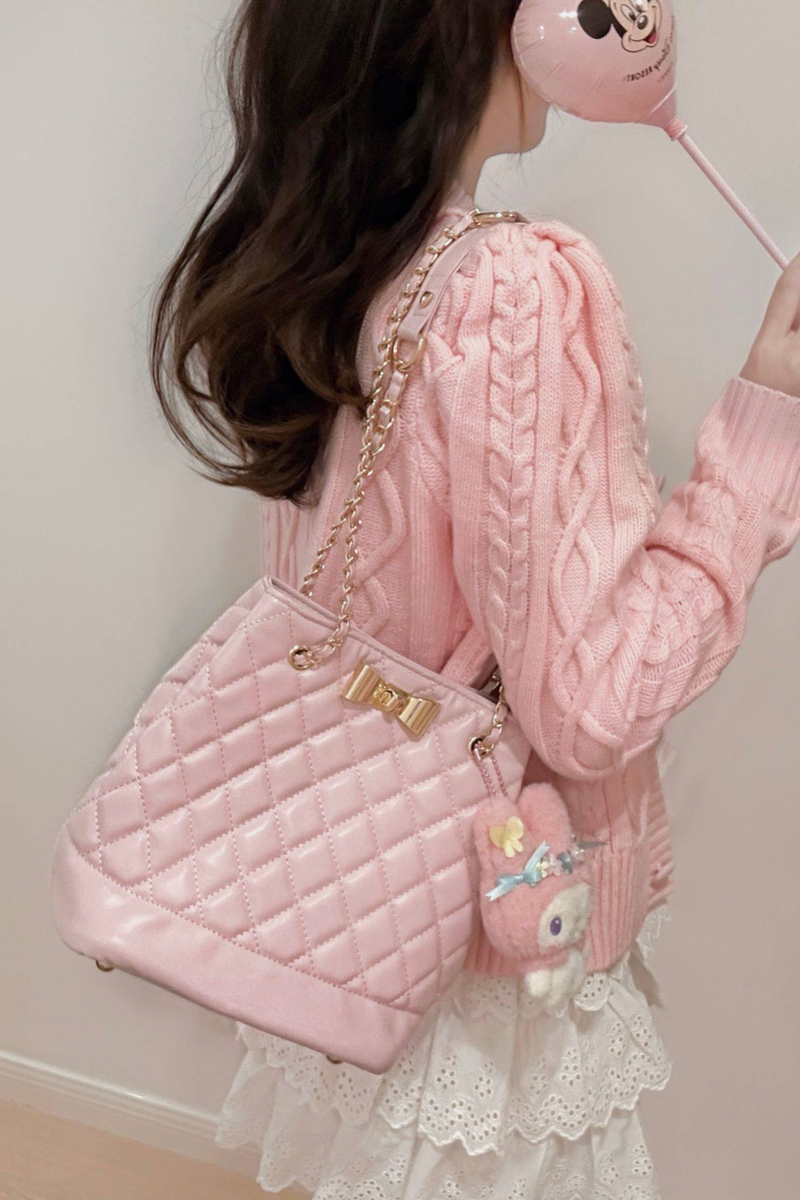Quilted Bucket Bag