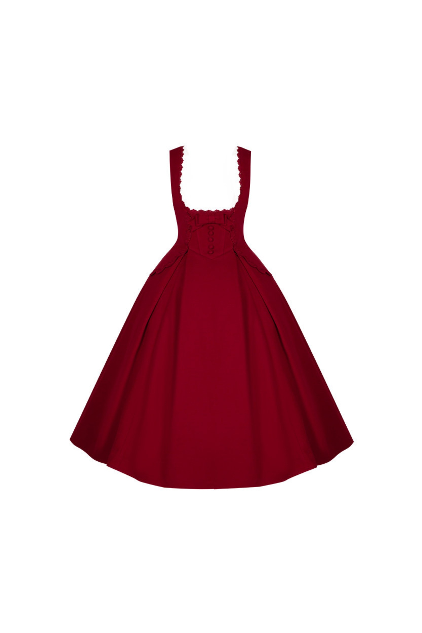 Velvet Rose Suspender Dress + Top + Bow