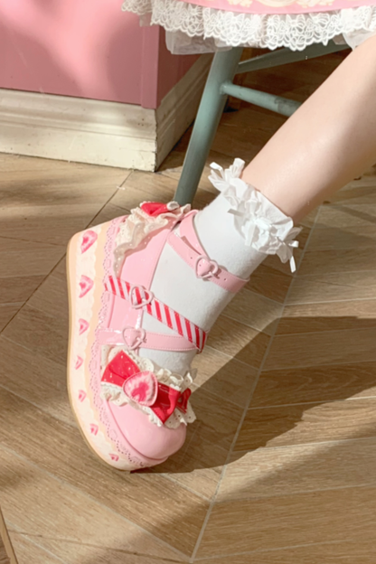 Strawberry Limited Lolita Shoes
