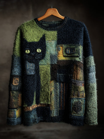 Classic Vintage Sweater with a Flattering Fit