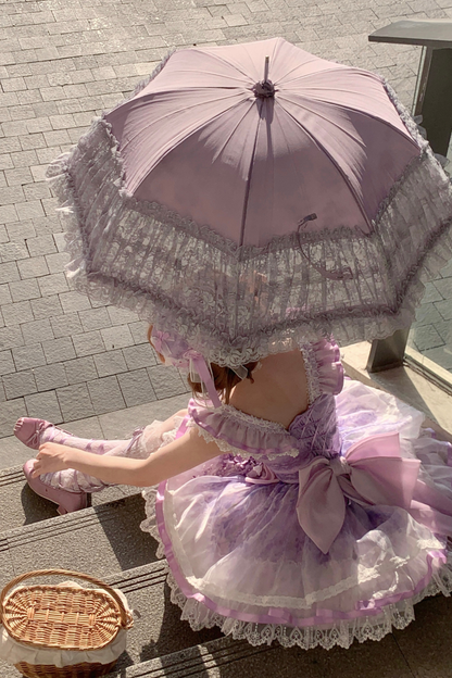 [pre-order] Ballet Style Dress + Hat + Headband + Ribbon Tail