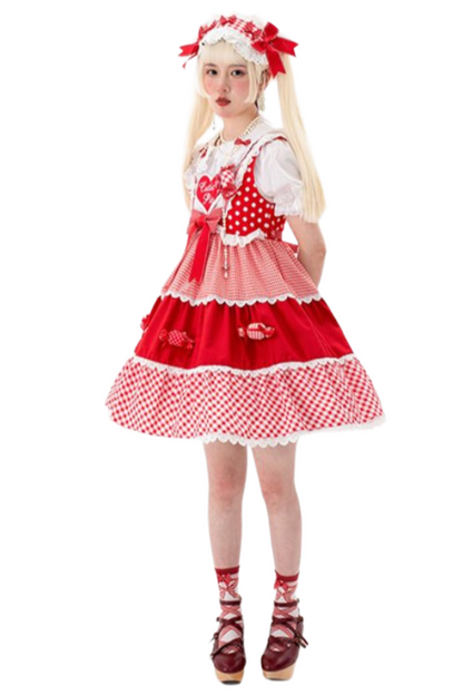 Poppin Girly Jumperskirt Lolita