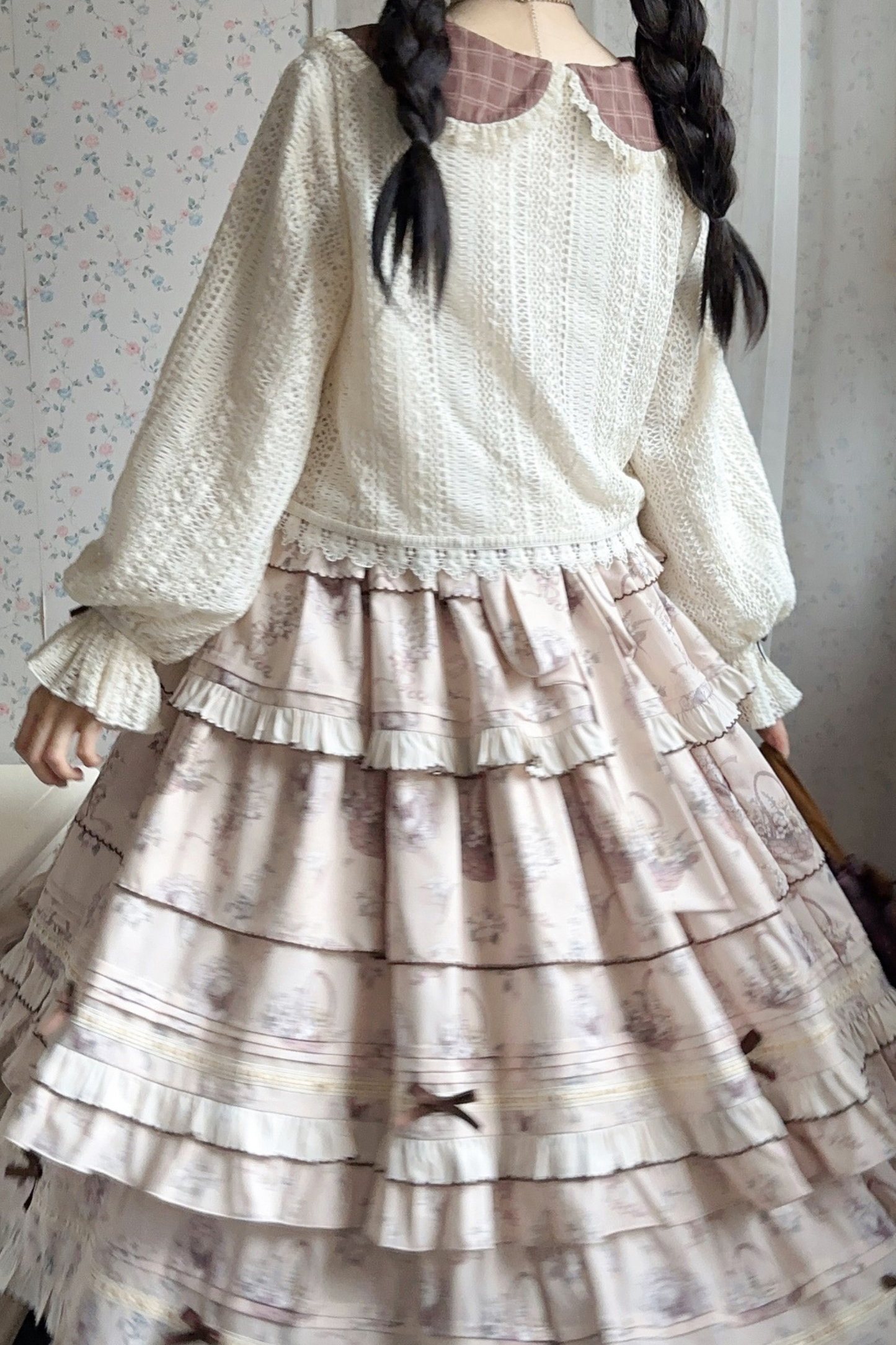 Bunning Time Lolita Dress + Doll Cardigan