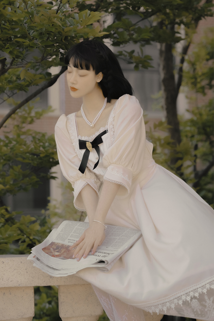Retro Lace Classic Lolita Dress