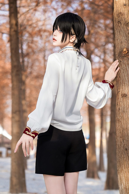 Treasure Chinese-style Element Hoodie Jacket Suit Set