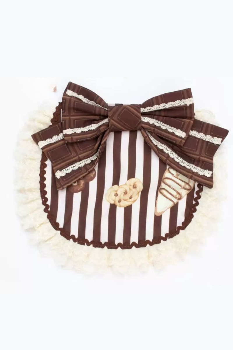 Bear Tea Party Lolita Dress + Jumper Skirt + Shirt + Headband + Brooch + Apron
