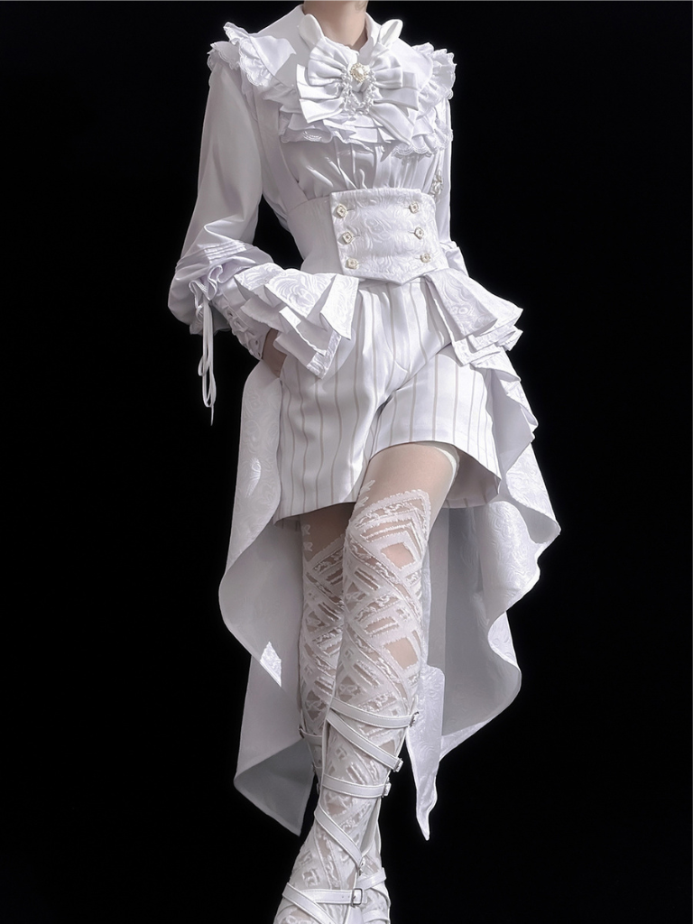 White Moon Rabbit Prince Set