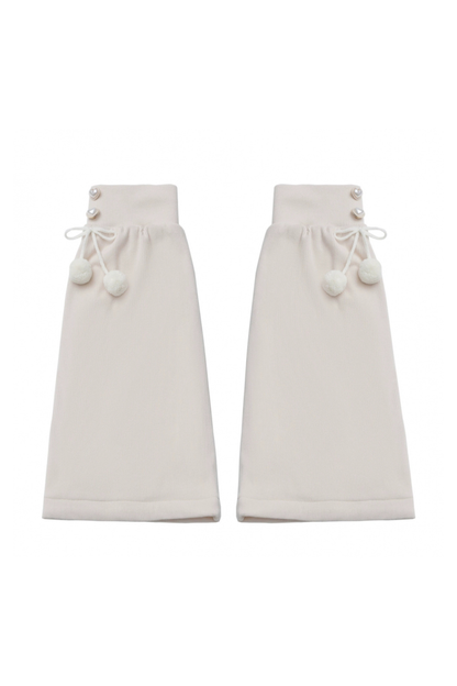 Velvet Bear Hooded Cape + Top + Suspender Skirt + Leg Covers