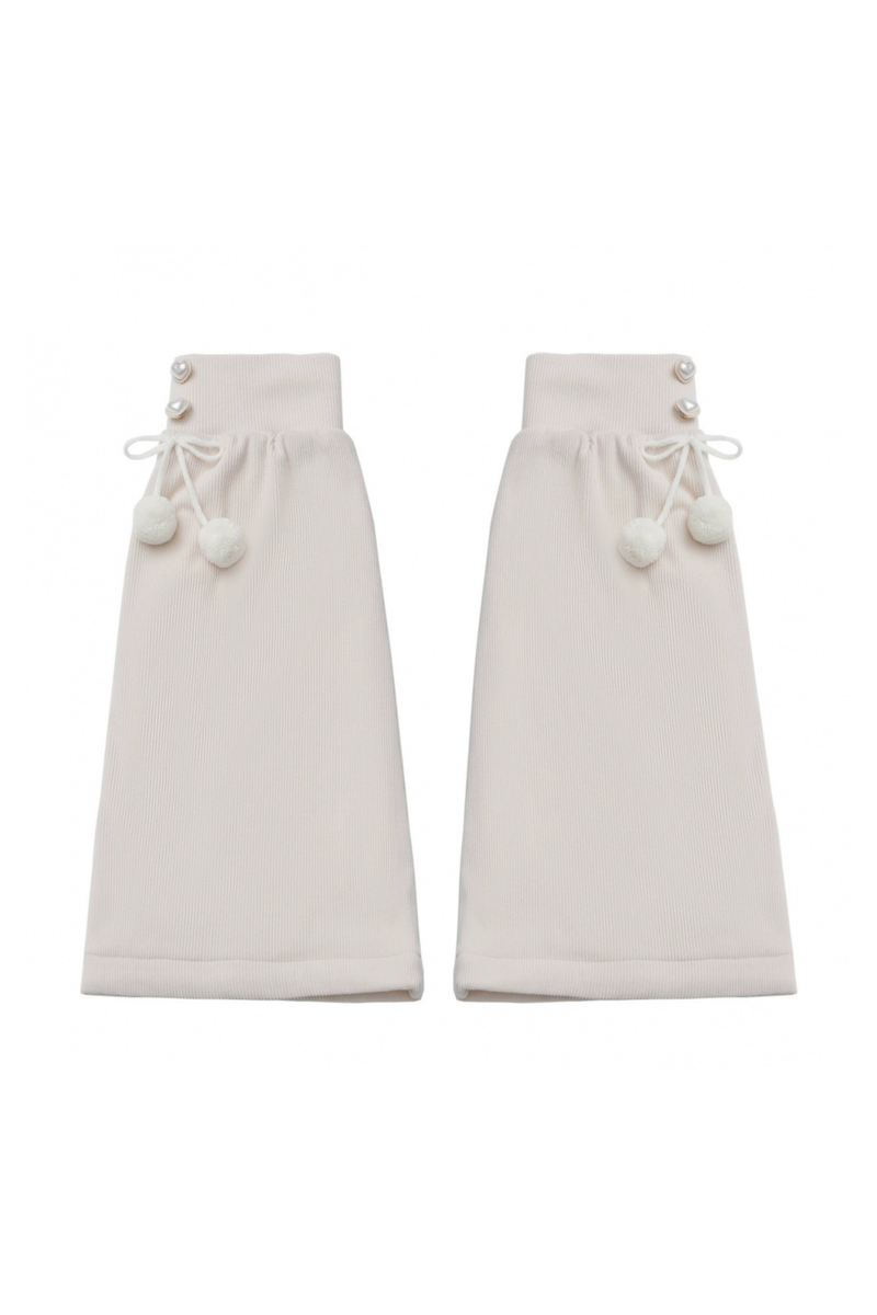 Velvet Bear Hooded Cape + Top + Suspender Skirt + Leg Covers