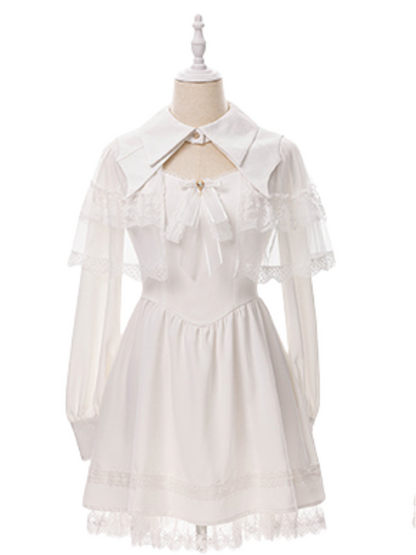 Vampire Princess Sp Dress + Corset Tulle Lace Skirt