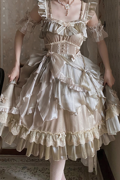 Flying Sleeves Big Lolita Dress
