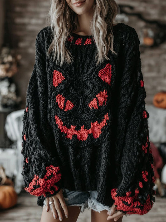 Casually Elegant Sweater with a Refined Edge