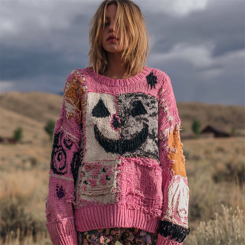 Classic Vintage Sweater with a Flattering Fit