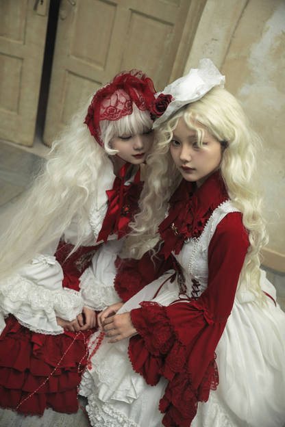 Moon River Gothic Skirt + Cape + Top + Bow