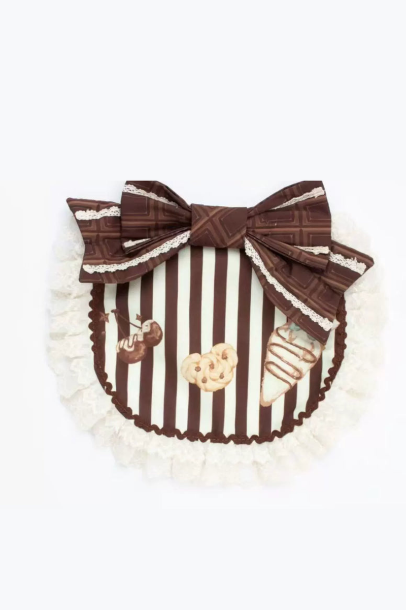 Bear Tea Party Lolita Dress + Jumper Skirt + Shirt + Headband + Brooch + Apron