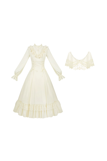 Dress + Shawl + Ribbon + Headdress