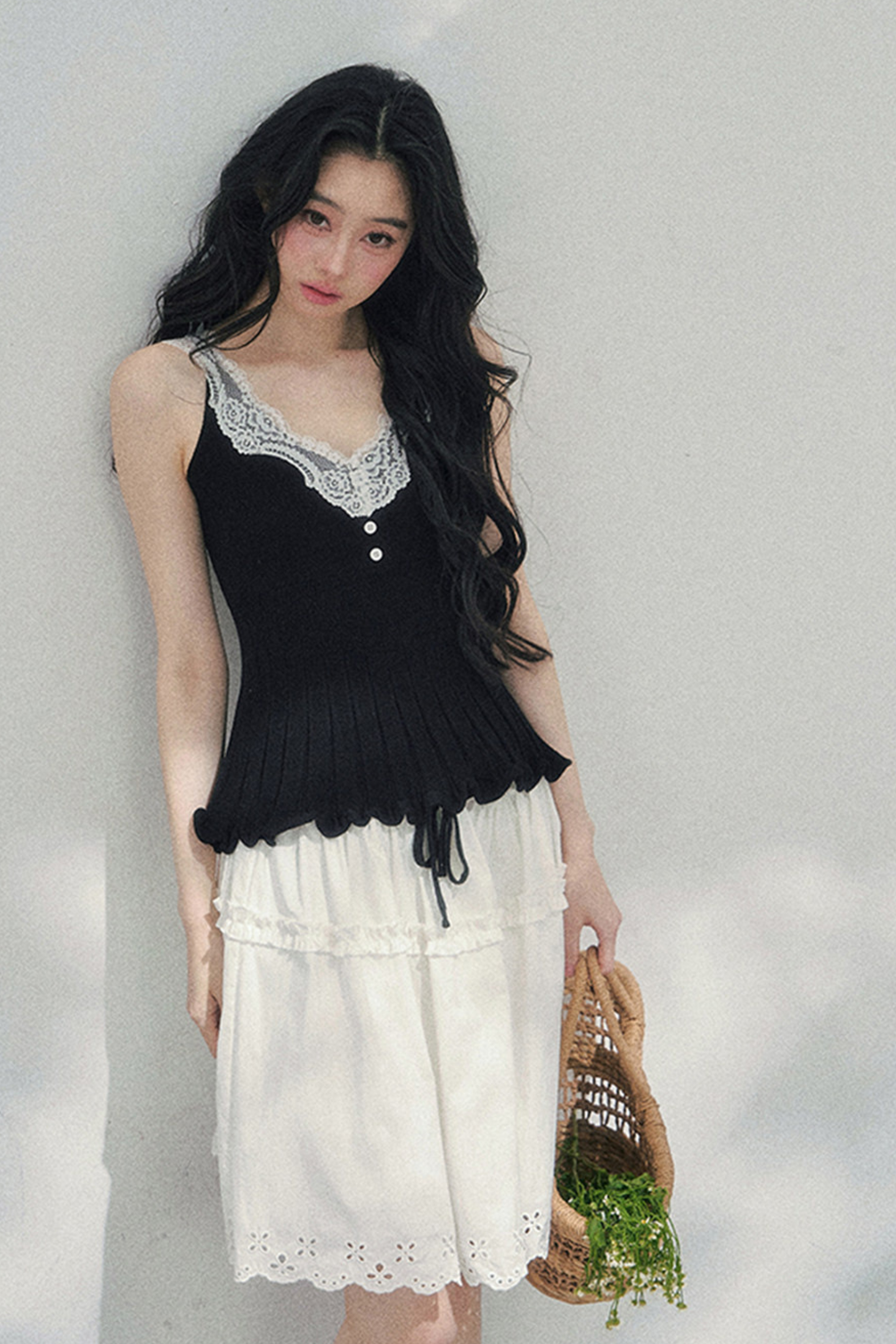 French Lace Jacket + Camisole