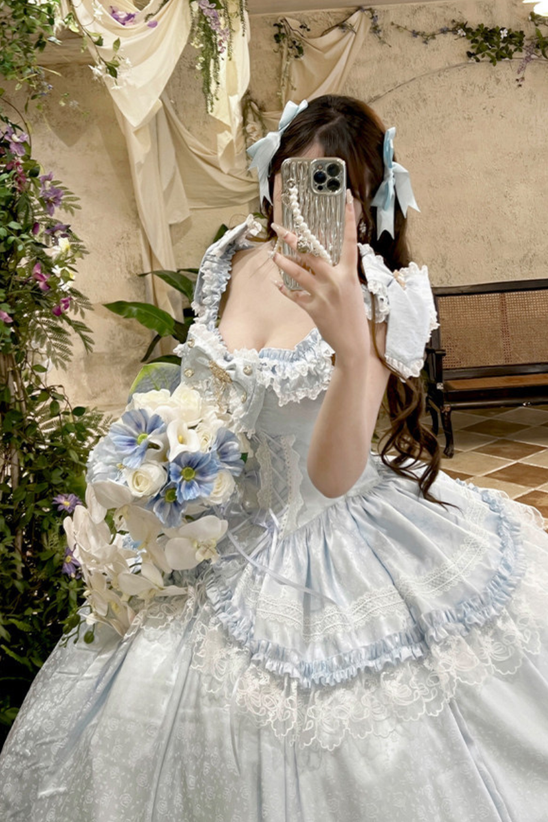 Wedding Moonlight Formal Dress + Veil