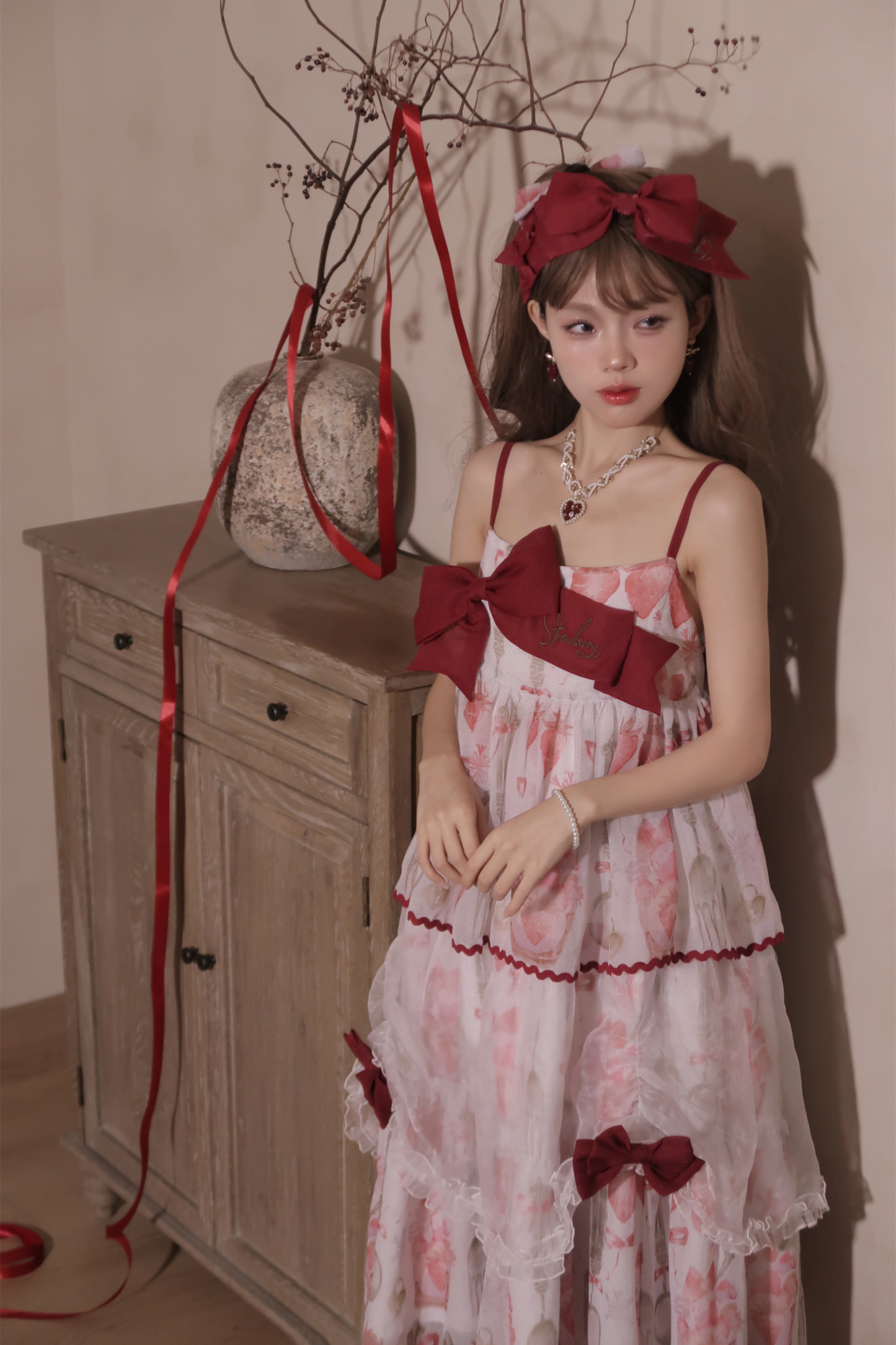 Strawberry Box Lolita Camisole Dress