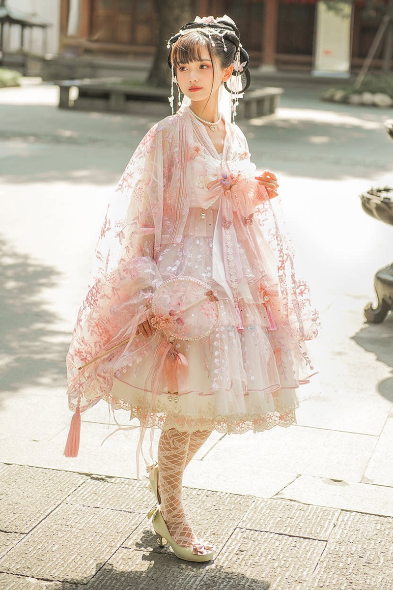 Sakura Sweet Chinese-style Lolita Dress