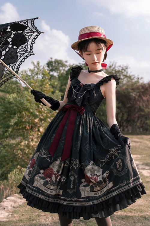 Classic Vintage Dress with a Flattering Fit
