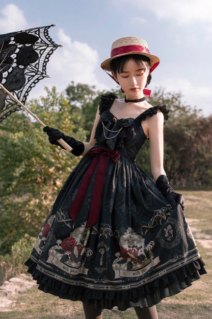 Classic Vintage Dress with a Flattering Fit