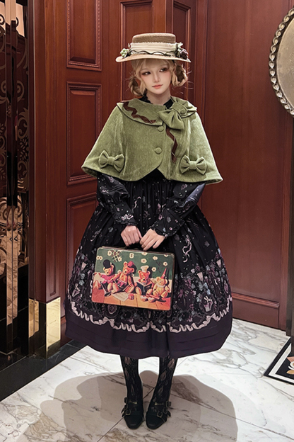 Winery Retro Bear Lolita Dress
