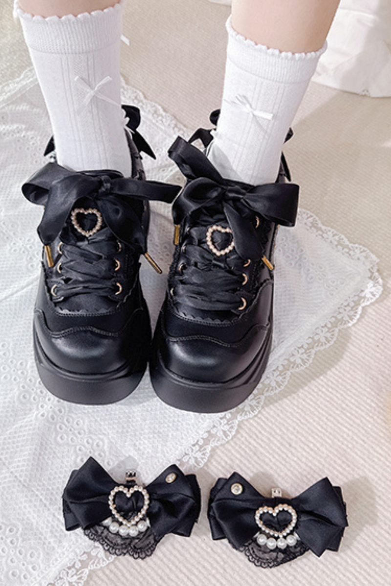 Heart Bubble Muffin Shoes