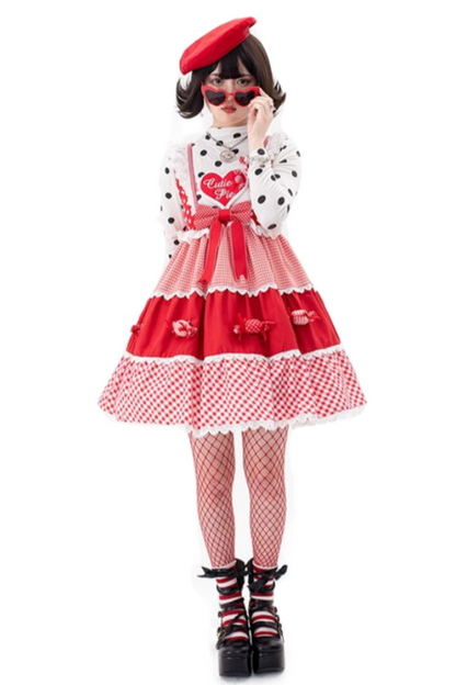 Poppin Girly Jumperskirt Lolita