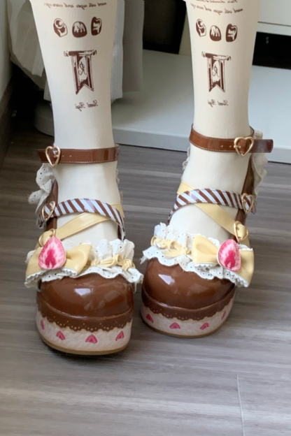 Strawberry Limited Lolita Shoes