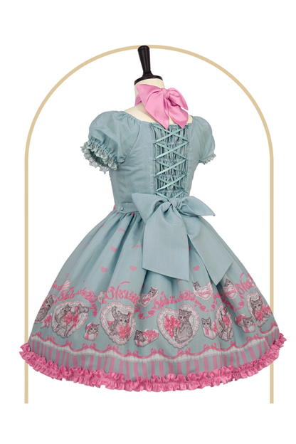 Sweet Girly Cat Jsk + Dress