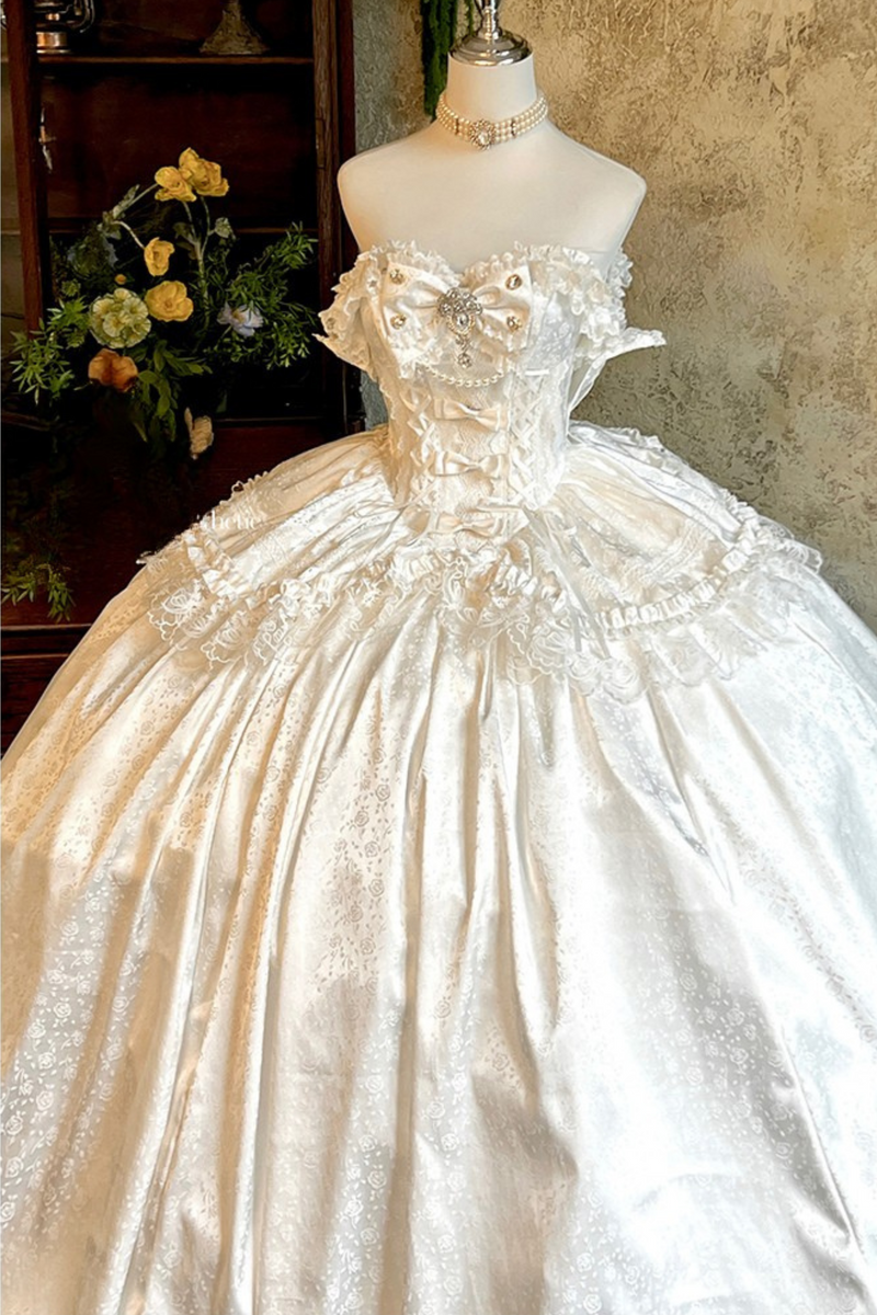 Off-shoulder Sweet Clara Lolita Dress