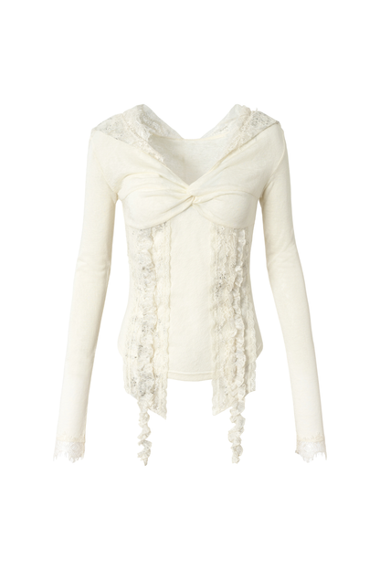Dreamy Lace Off Shoulder Top