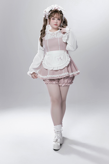 Sweet Maid Top + Shorts + Apron