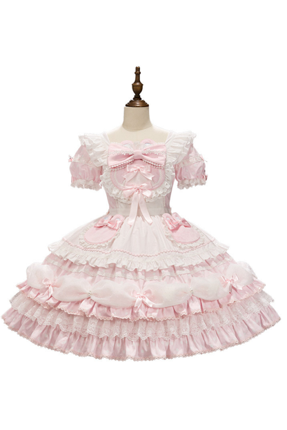 Sweet Lolita Cake Maid Dress