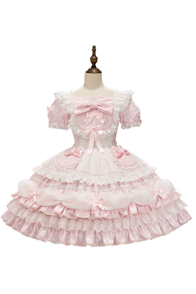 Sweet Lolita Cake Maid Dress