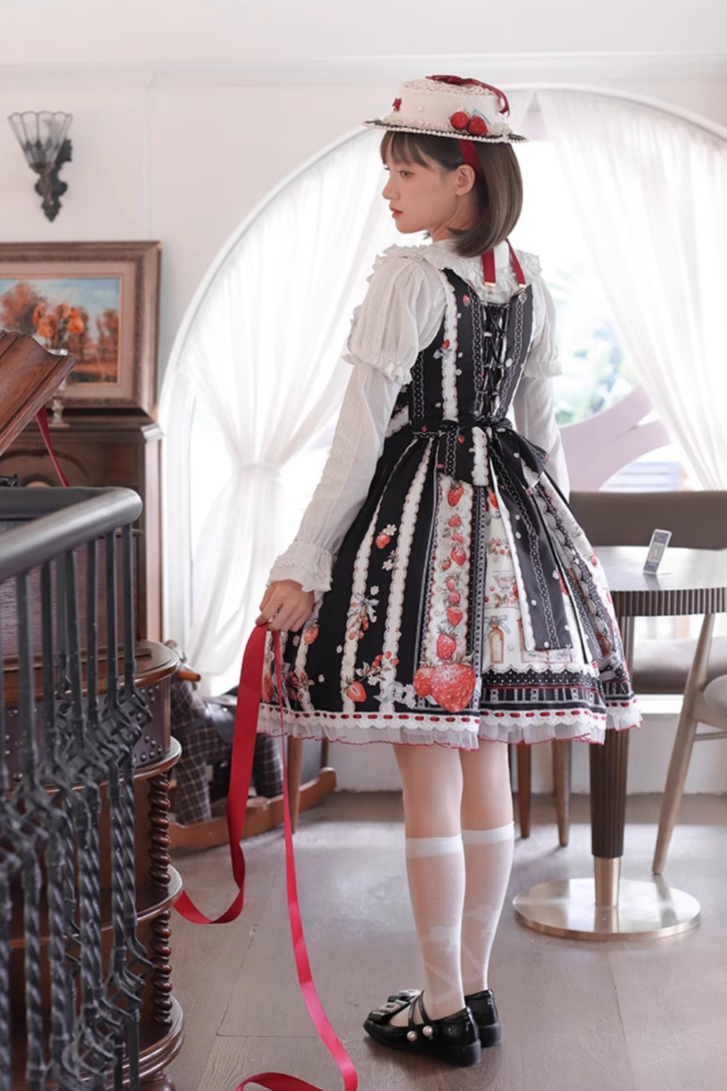 Strawberry Manor Lolita Suspender Dress