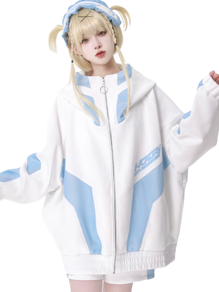 Subculture Jersey Jacket + Shorts + Headband + Leg Warmers