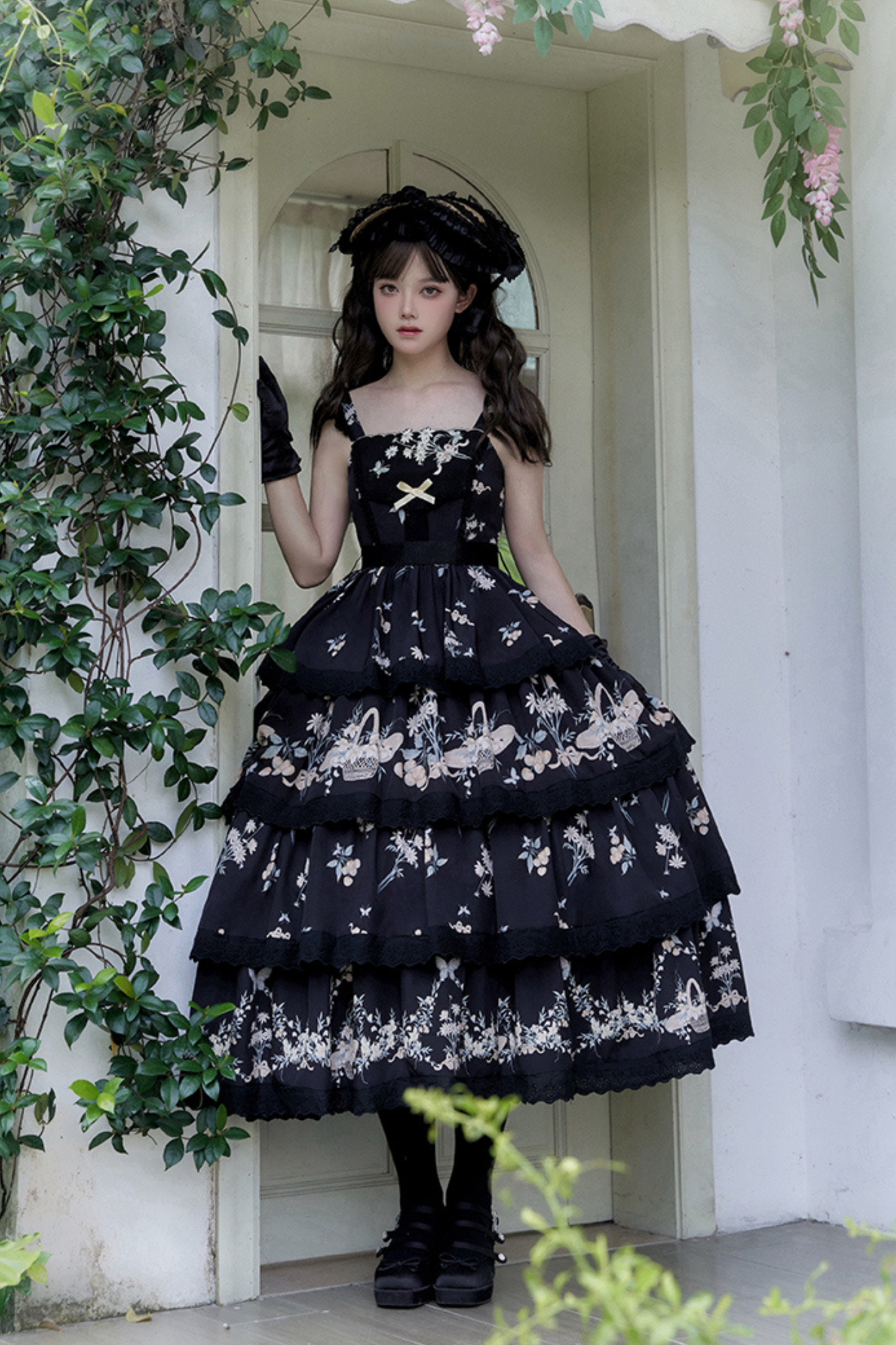 Pastoral Print Lolita Set