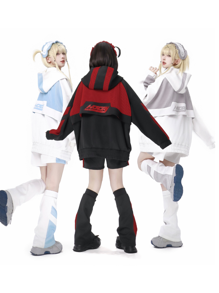 Subculture Jersey Jacket + Shorts + Headband + Leg Warmers